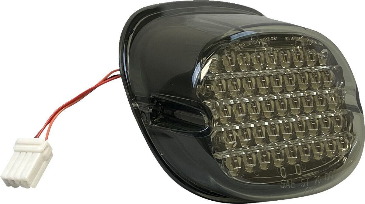 Custom Dynamics Tailight Lwprfl Led Smknw Low Profile Taillight With N