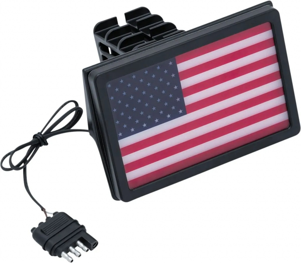 Kuryakyn Cover Rec Hitch Led Flag Cover Rec Hitch Led Flag