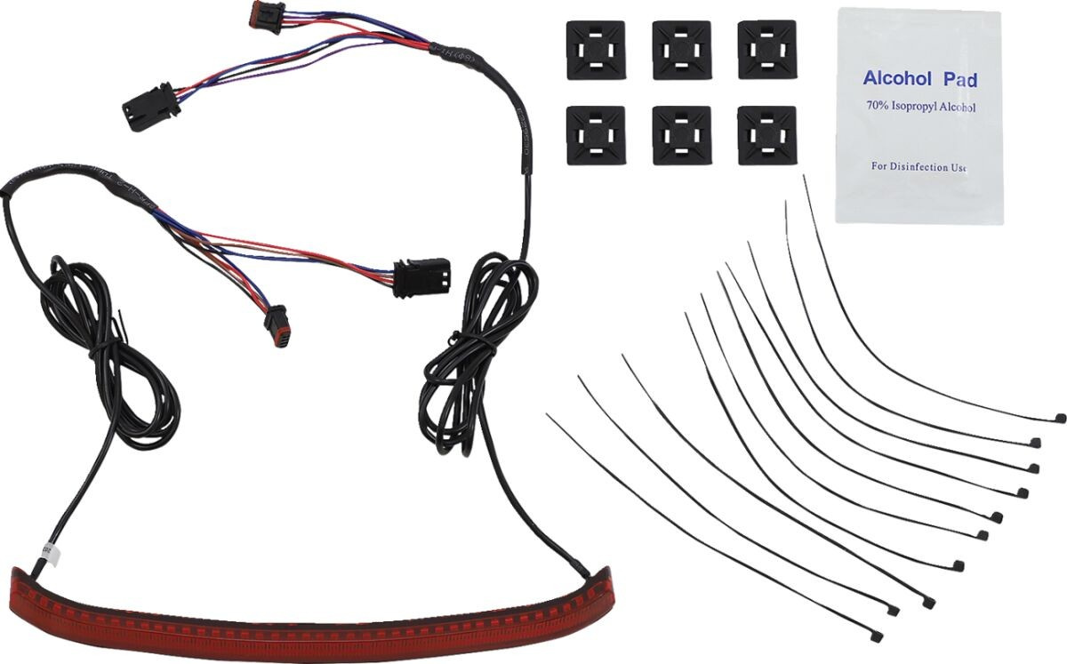 Custom Dynamics Tailight Led W/Tsignal Rd Taillight For Fat Boy- Red L