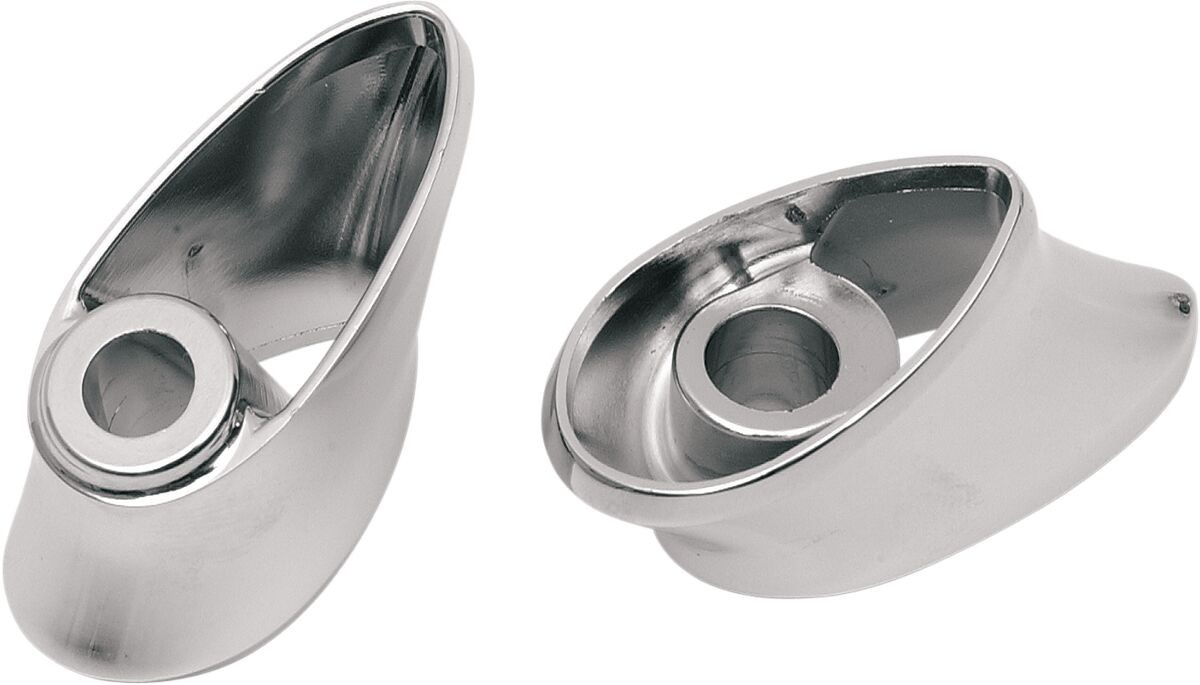 Drag Specialties Turn Signal Mounting Bracket Chrome Bracket Turn Sign