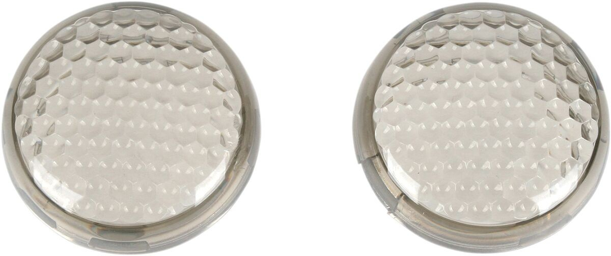 Drag Specialties Replacement Turn Signal Lens Smoke Honeycomb Lens Smo