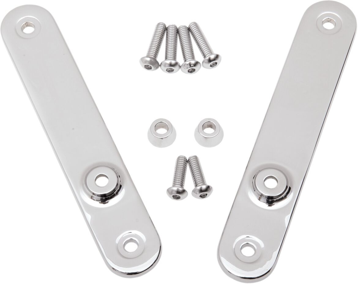 Drag Specialties Turn Signal Relocation Mounts Chrome Hd Flh/Flt Mount