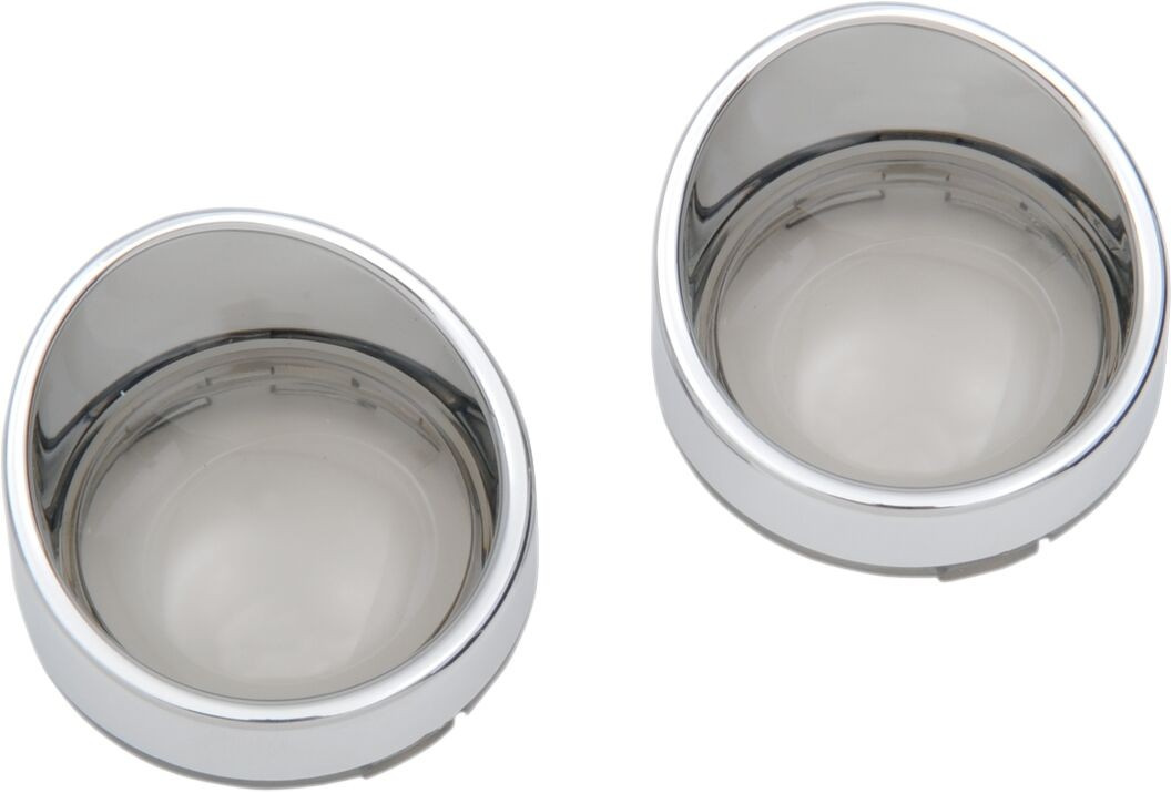 Drag Specialties Replacement Lens Oem Deuce-Style Smoke W/ Visor Bezel