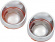 Drag Specialties Replacement Lens Oem Deuce-Style Amber/Mirror W/ Viso