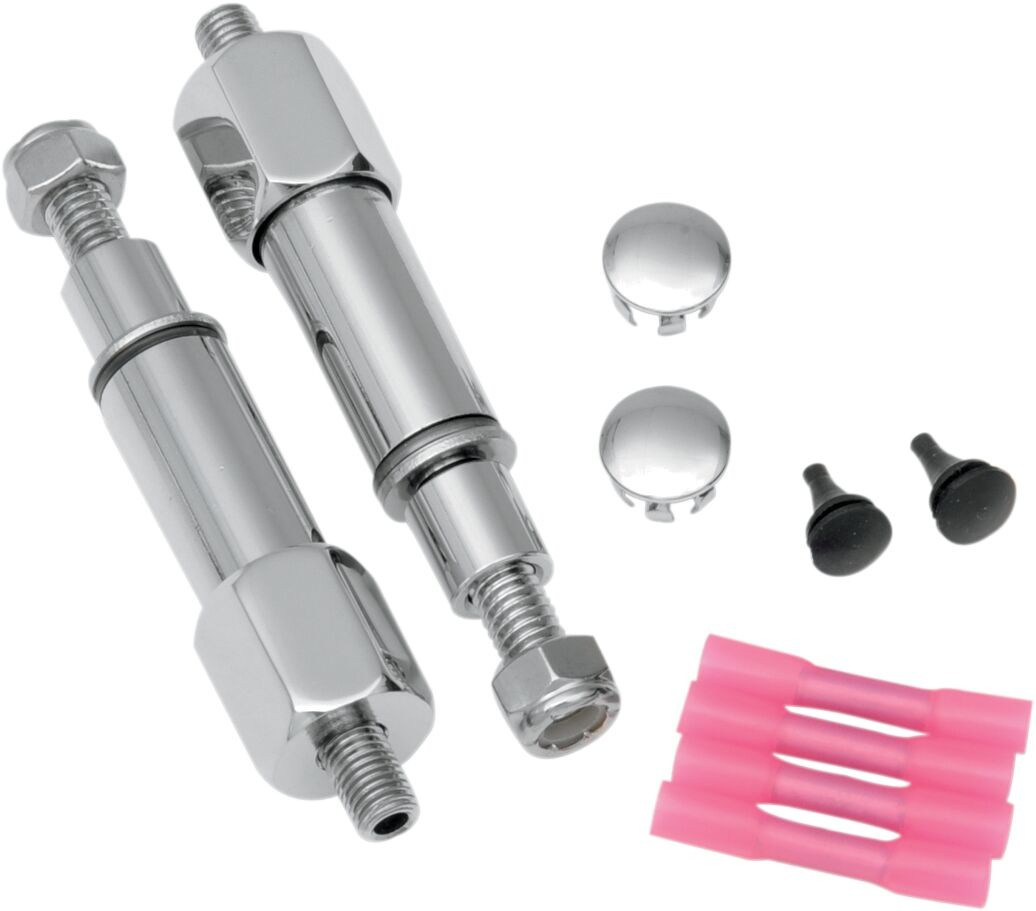 Drag Specialties Rear Turn Signal Relocation Kit Chrome Relocation Kt