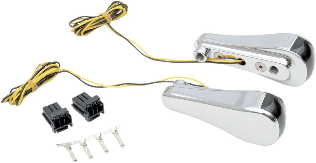 Alloy Art Light Turn Signal Smooth Led Front Chrome Light Smth Frnt Fl