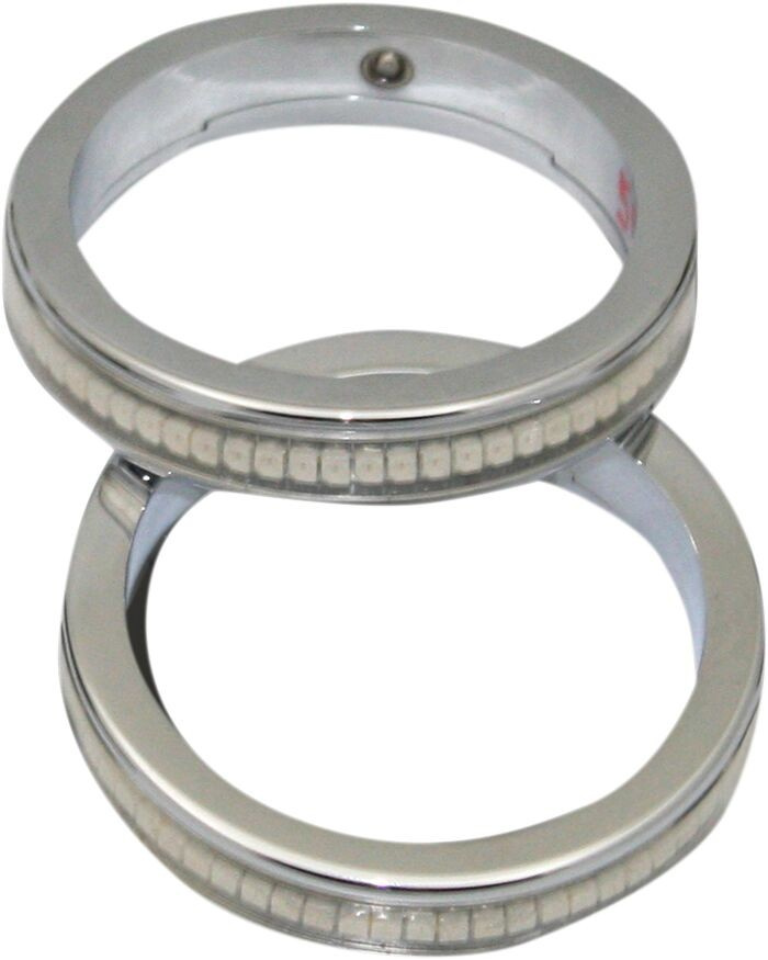 Custom Dynamics Turn Signals Led Fork Wrap Around 56Mm Chrome Light Wr