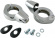 Drag Specialties Turn Signal Fork Clamps 41Mm Chrome Mount T/S 41Mm Ch Drag Specialties Turn Signal Fork Clamps 41Mm Chrome Mount T/S 41Mm Ch