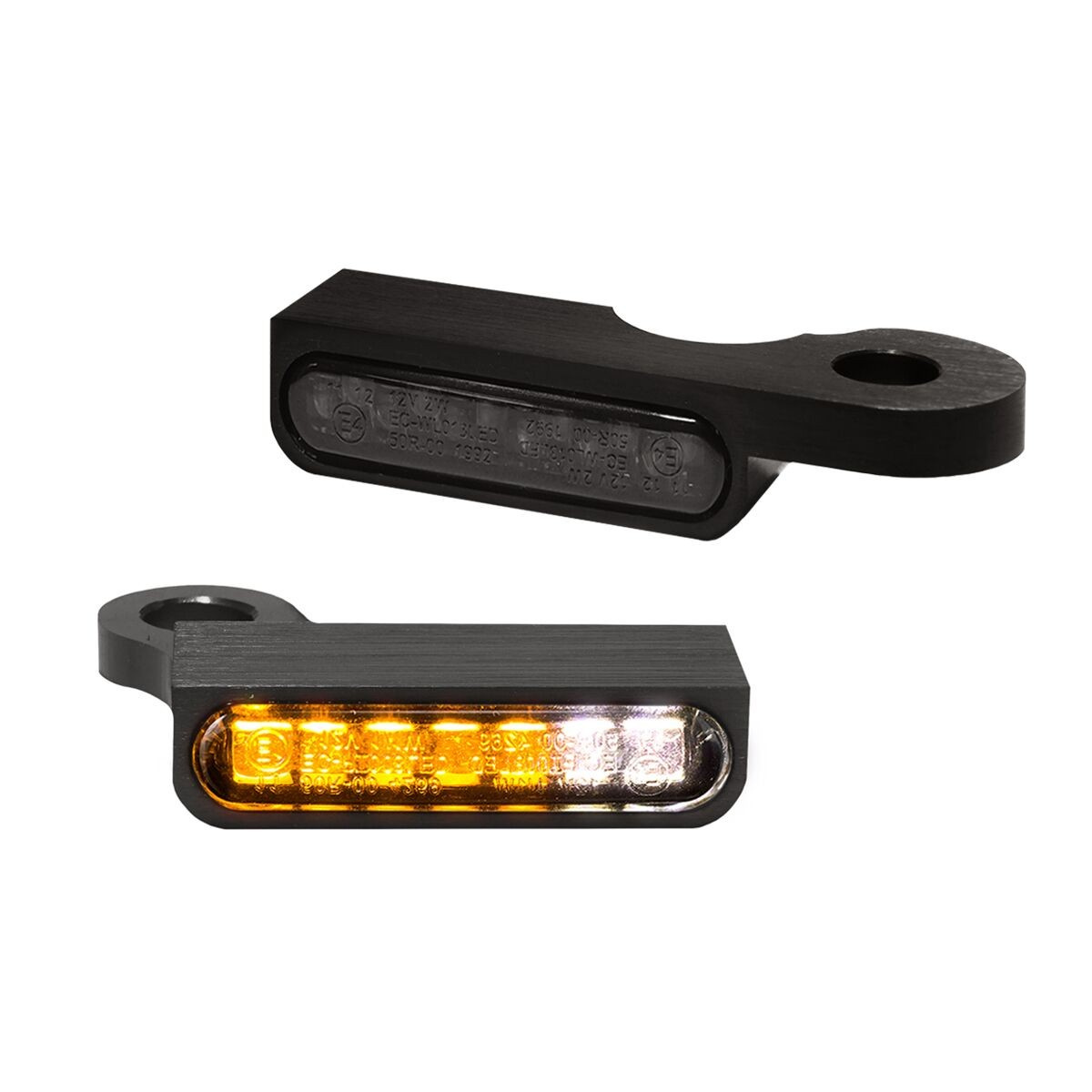 Heinz Bikes Handlebar Mounting Led Blinkers W/Position Light Black Tur