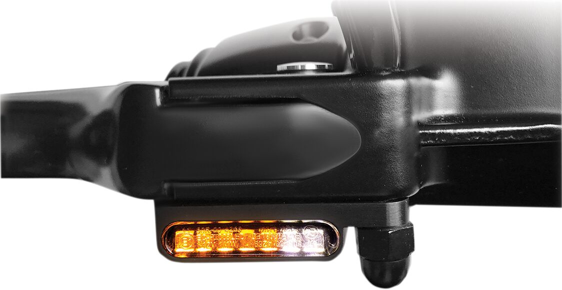 Heinz Bikes Handlebar Mounting Led Blinkers Amber/Black Turnsig Led Dy