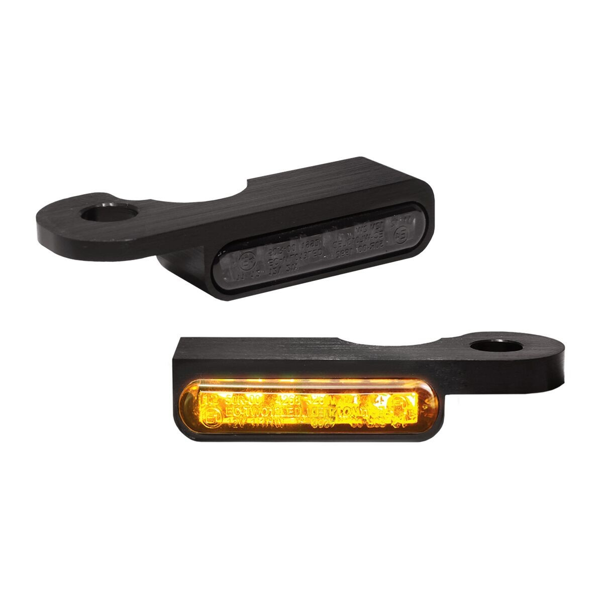 Heinz Bikes Handlebar Mounting Led Blinkers Amber/Black Turnsig Led S