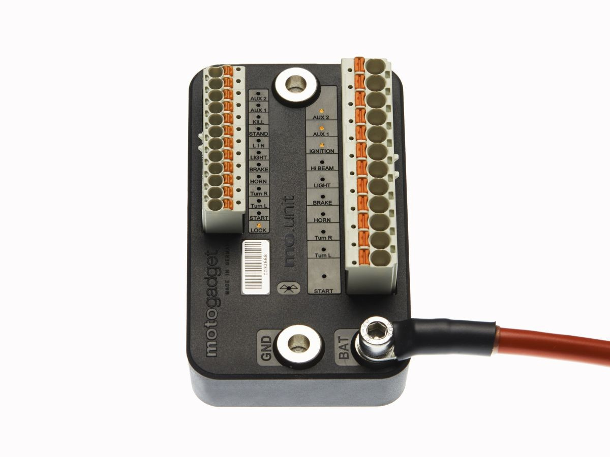 Motogadget Mo-Unit Blue Digital Control Center Mo-Unit Blue