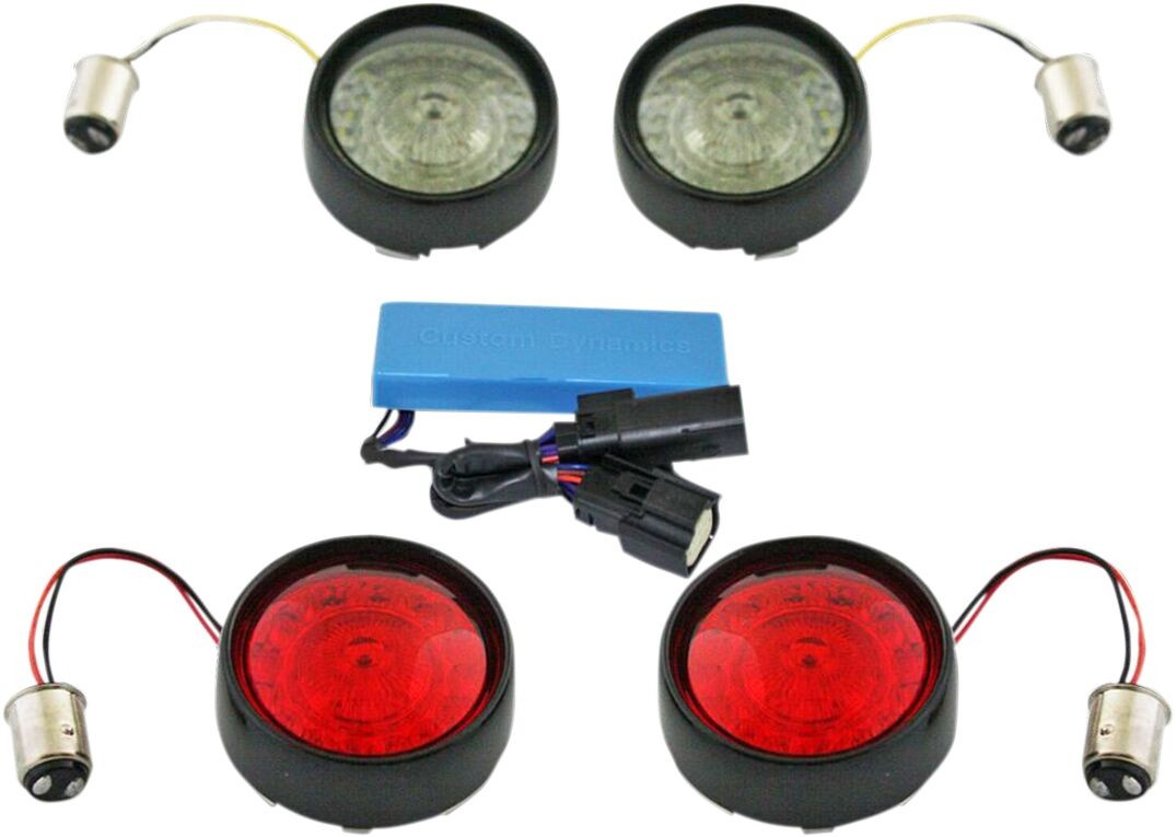 Custom Dynamics Signal Kit 10-13 Flhx Blk Signal Kit 10-13 Flhx Blk