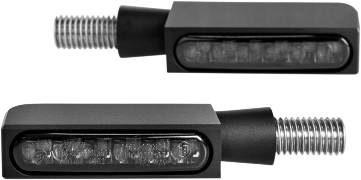 Heinz Bikes Turn-Signal Blokk-Line Led Amber/Black Turnsig Blokk Bk