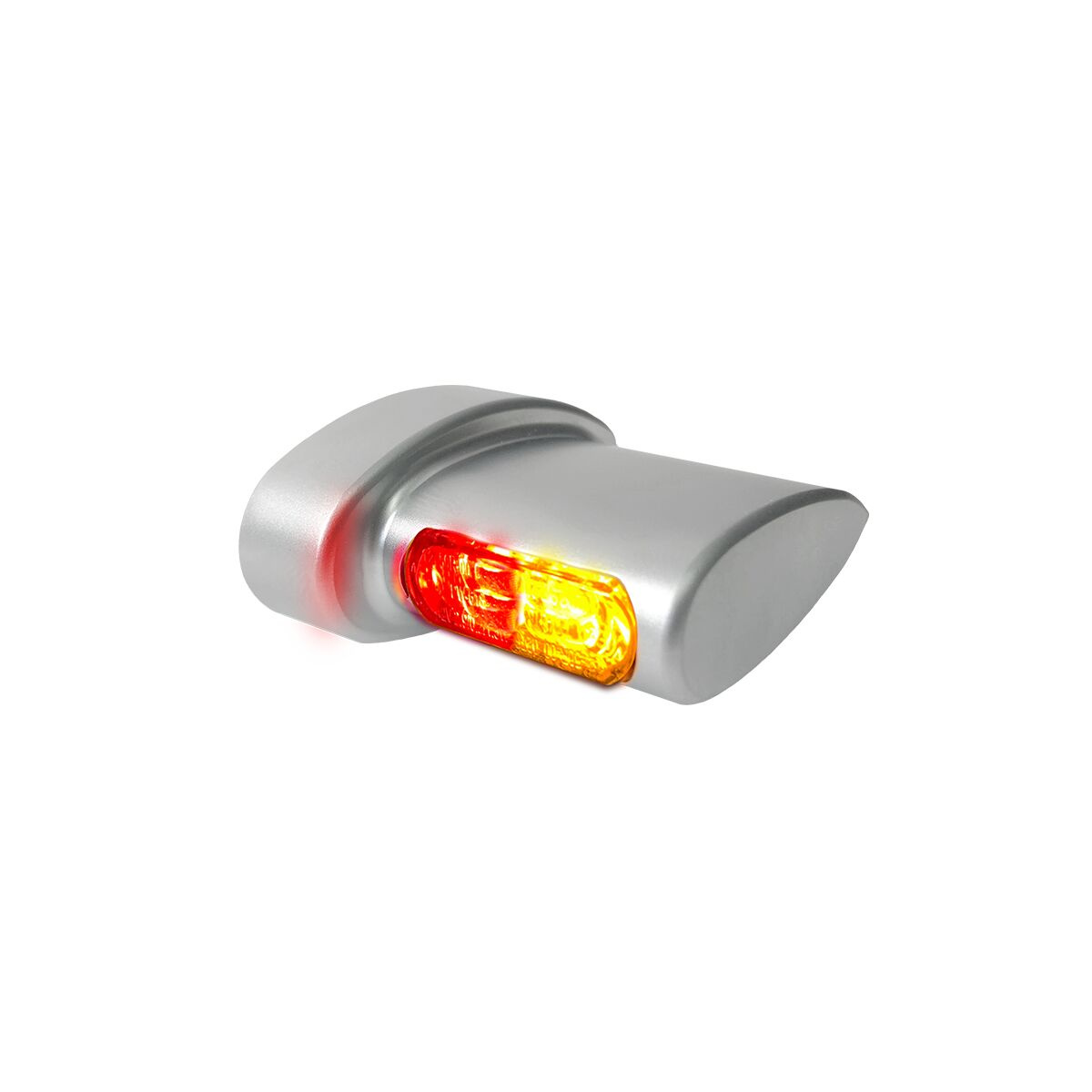 Heinz Bikes Turn Signal Winglets �??micro�?� Smd Chrome Matt 3In1 Trns