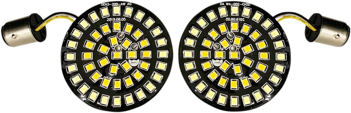 Drag Specialties Light Dual Ring Bllt Light Dual Ring Bllt