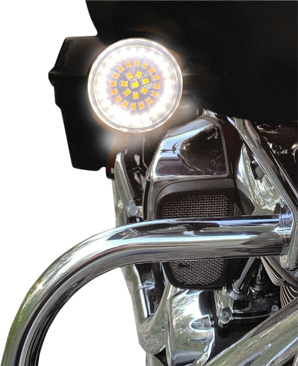 Drag Specialties Light Dual Ring Bllt Light Dual Ring Bllt