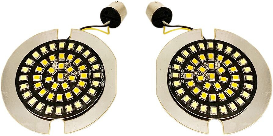 Drag Specialties Light Dual Ring Flat Light Dual Ring Flat