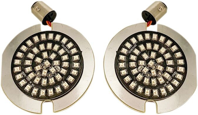 Drag Specialties Bulb Led Red 1157 Flat Insert Led 1157 Flat