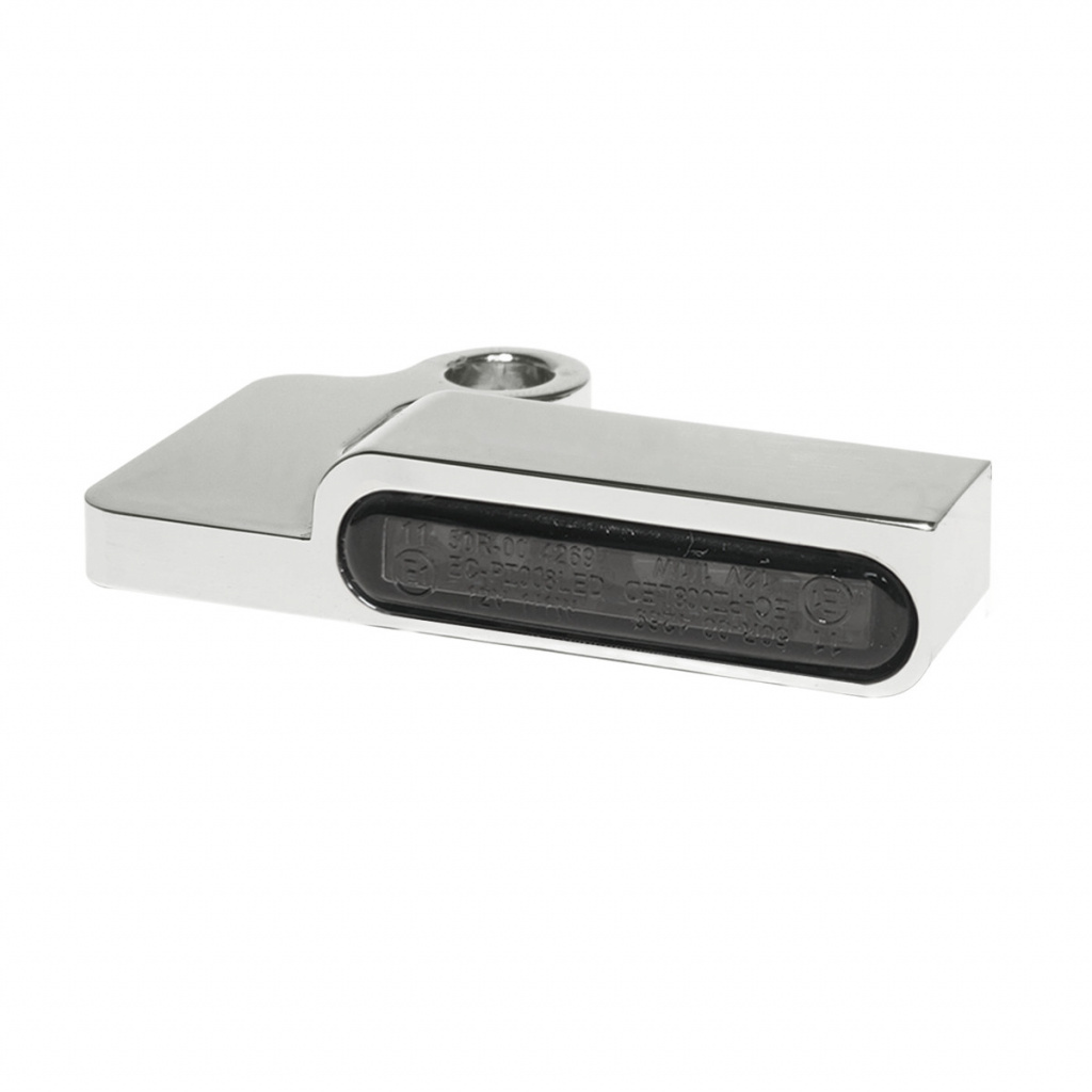 Heinz Bikes Nano Series Handlebar Turn Signals Nano Xl 04-13 Chr Drl