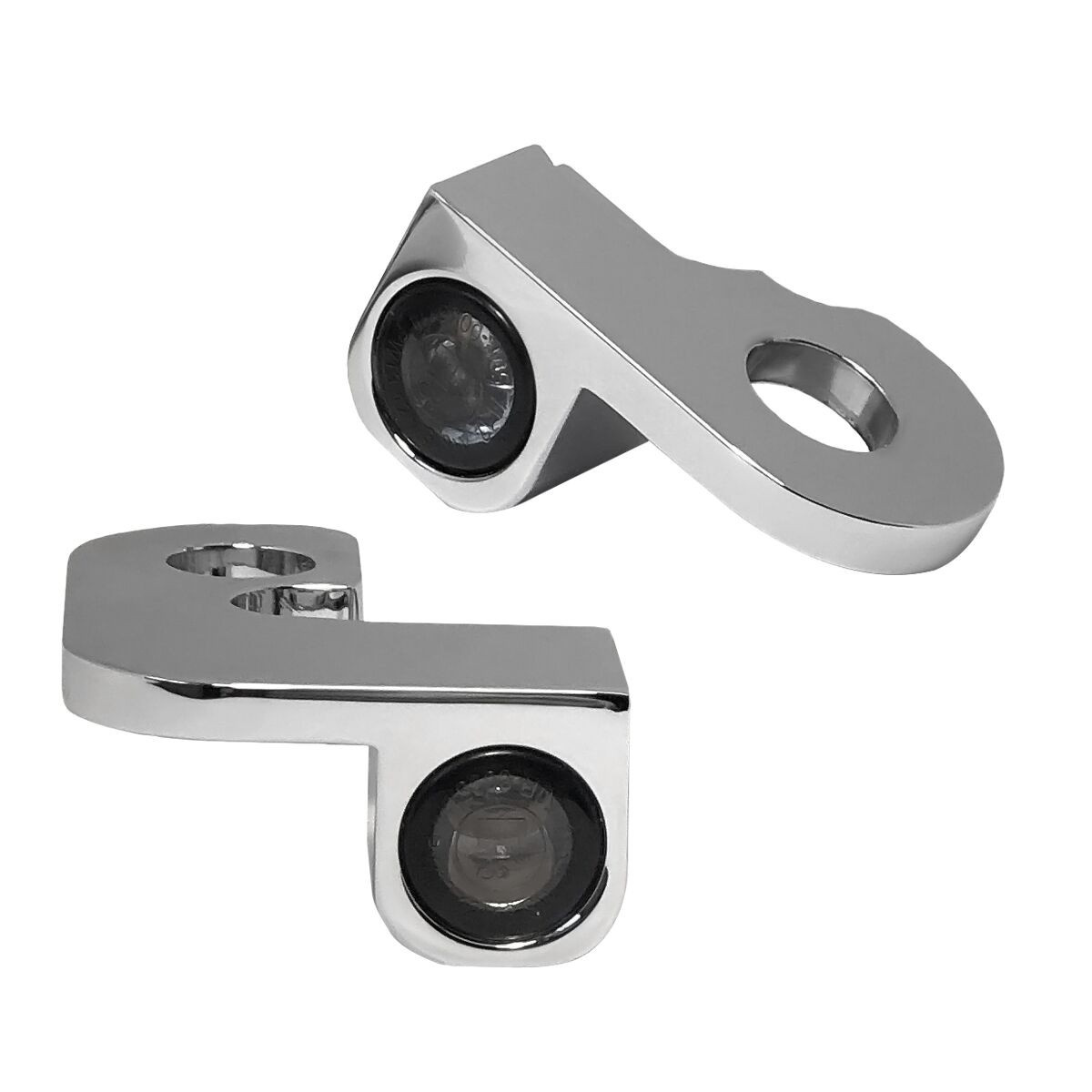 Heinz Bikes Nano Series Handlebar Turn Signals Nano Dyna 90-17 Chr