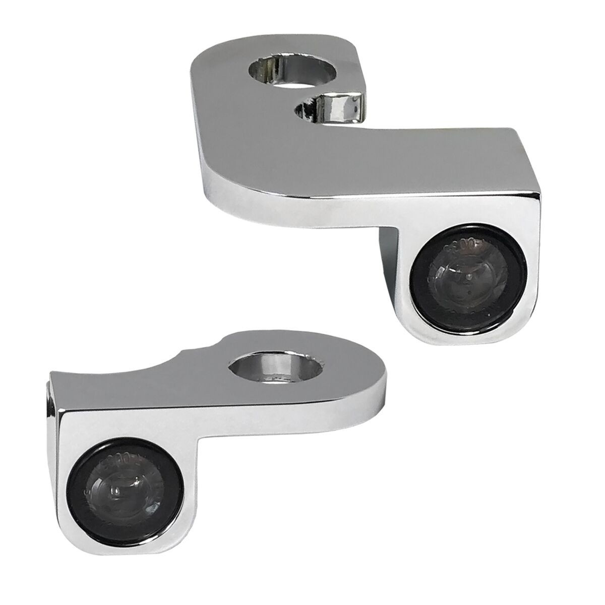 Heinz Bikes Nano Series Handlebar Turn Signals Nano Fl/Fx 90-14 Chr