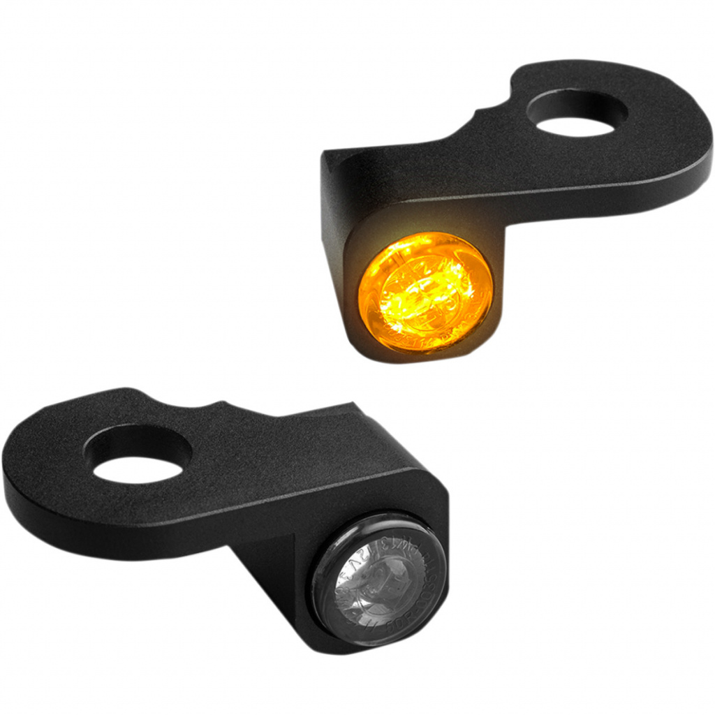 Heinz Bikes Nano Series Handlebar Turn Signals Nano Flh Hyd Cl Blk