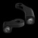 Heinz Bikes Nano Series Handlebar Turn Signals Nano Fl 18-20 Blk Heinz Bikes Nano Series Handlebar Turn Signals Nano Fl 18-20 Blk