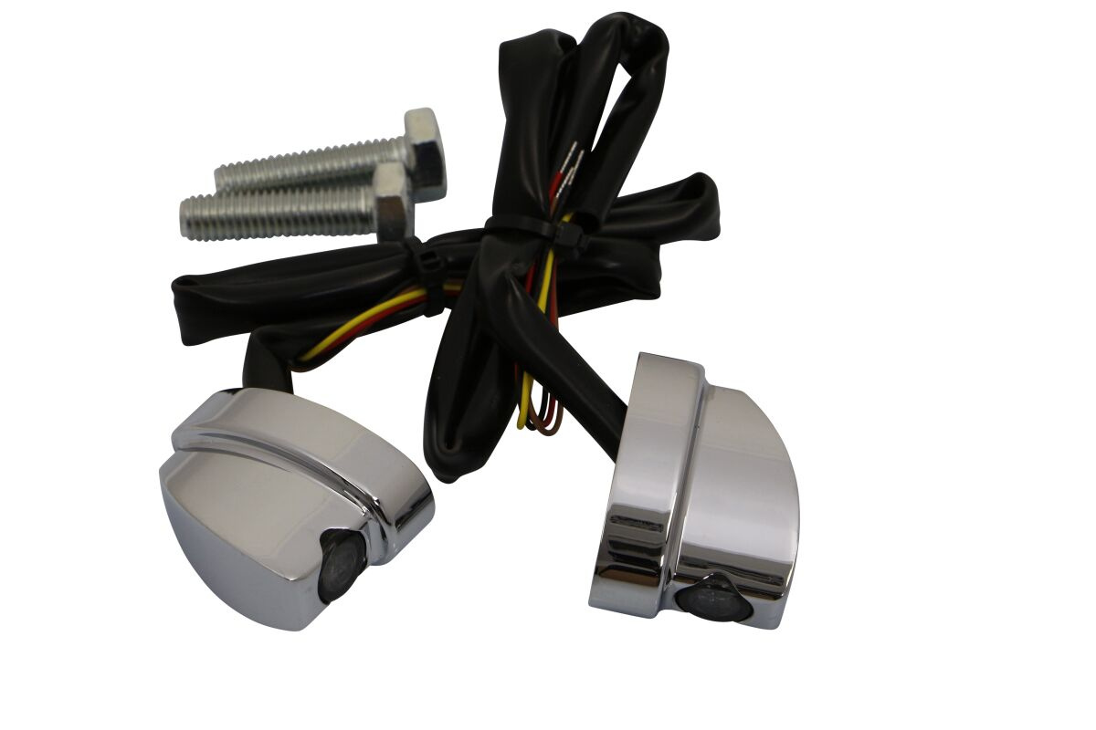 Heinz Bikes Nano Series Winglets Turn Signals Nano Wingl 3-1 Hd 93-20