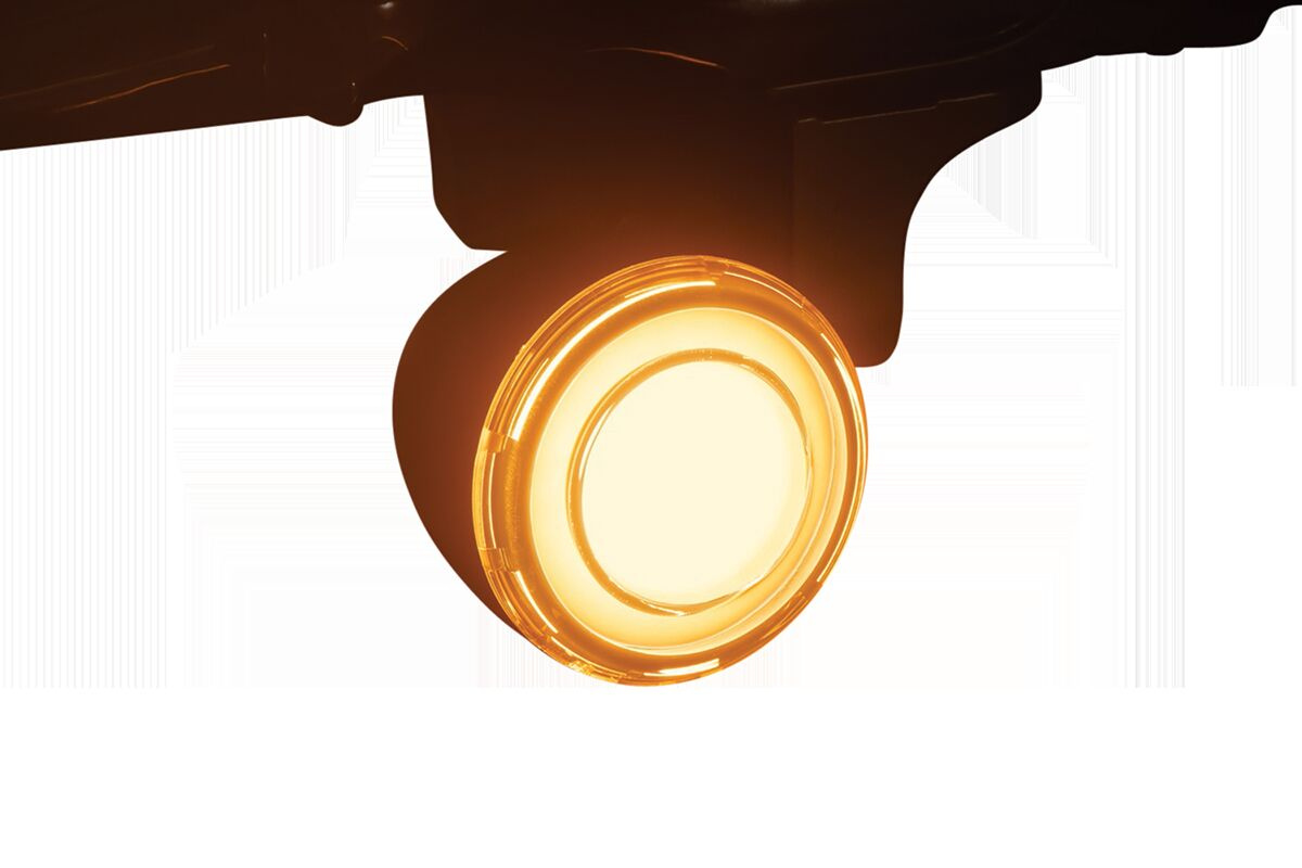 Kuryakyn Signal Turn Ft Tracer Smk Signal Turn Led Tracer W/Smoke