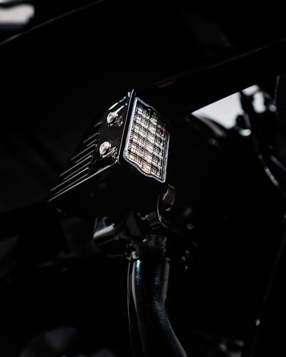 Custom Dynamics Light Front Turn Signal Led Gloss Black Light Front Tu