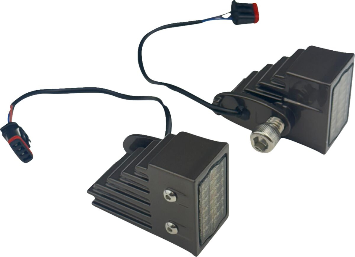 Custom Dynamics Light Front Turn Signal Led Dark Bronze Light Front Tu