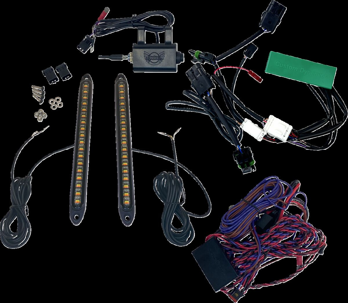 Custom Dynamics Light Turn Signal Kit F&R Utv Canam Mav Light Turn Sig