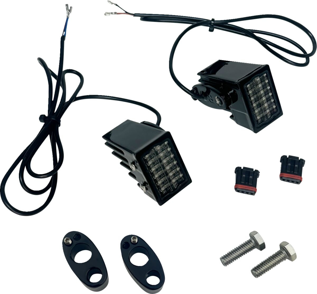 Custom Dynamics Lights Turn Signals Rear Red Led Smoked Lens Lights Tu