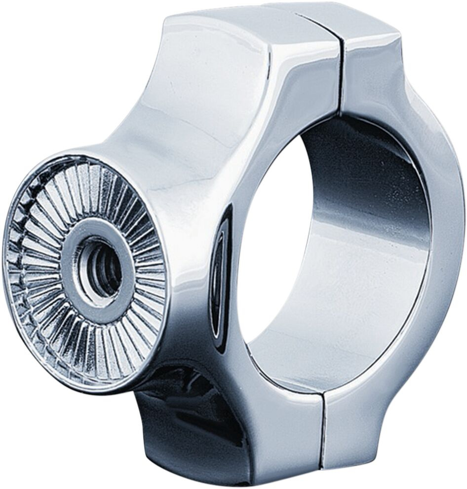 Kuryakyn Mount Clamp For Side License Plate Holders Chrome Mount Side