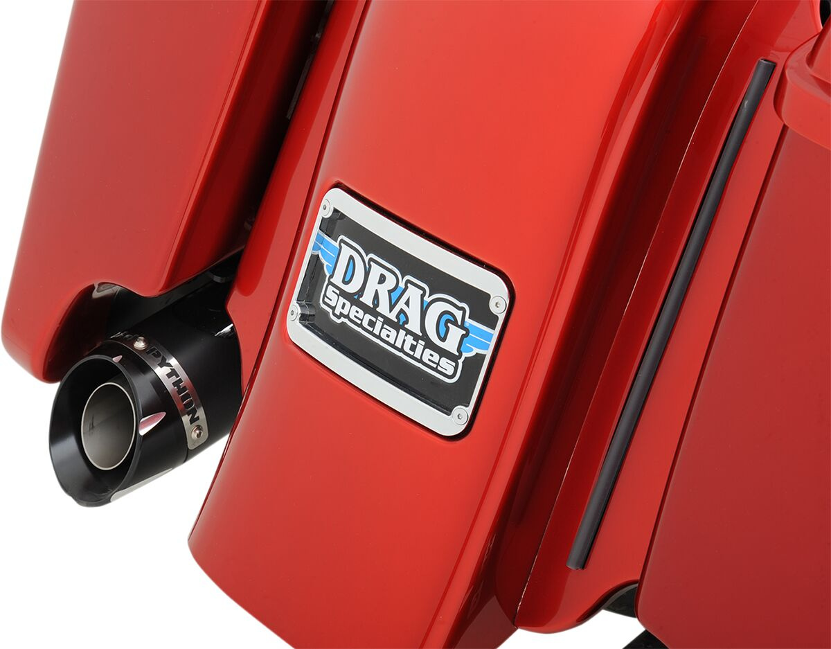 Klock Werks License Plate Frame Lighted Chrome Plate Ring 200 Lighted