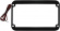 Klock Werks License Plate Frame Lighted Black Plate Ring 200 Lighted - Klock Werks License Plate Frame Lighted Black Plate Ring 200 Lighted -