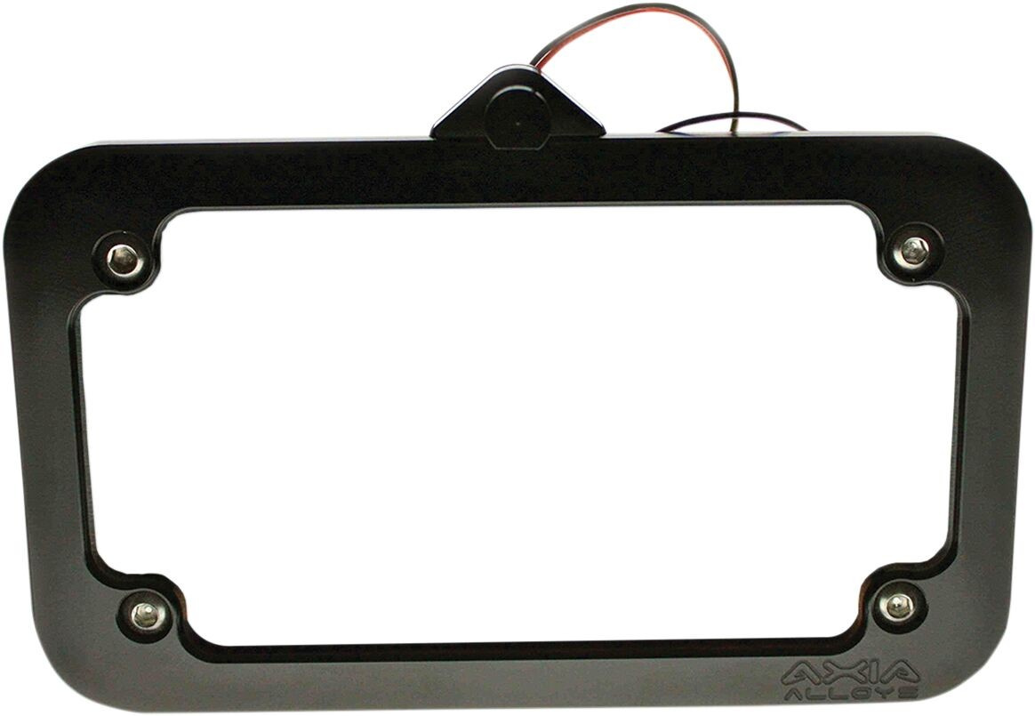 Klock Werks License Plate Frame With Light Black Utv - Cage Mount Lice