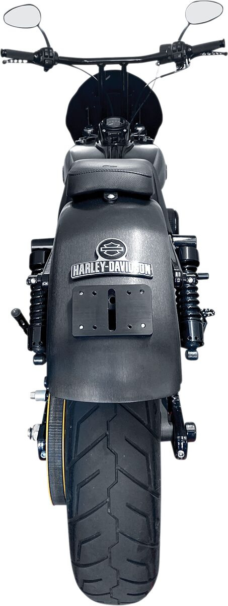 Heinz Bikes Mounting Adapter For License Plate Adapter Black Lic.Plt.M