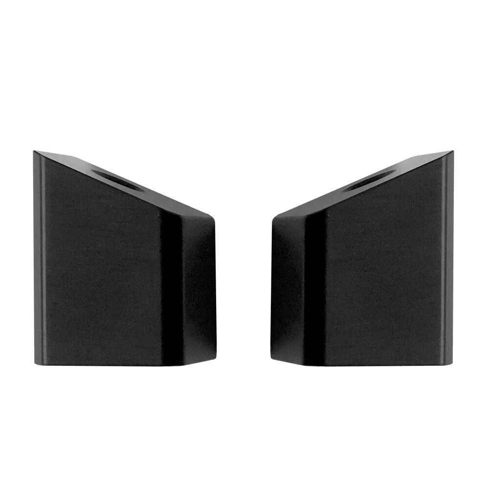 Heinz Bikes Mounting Adapter Blokks For License Plate Holder Black Lic