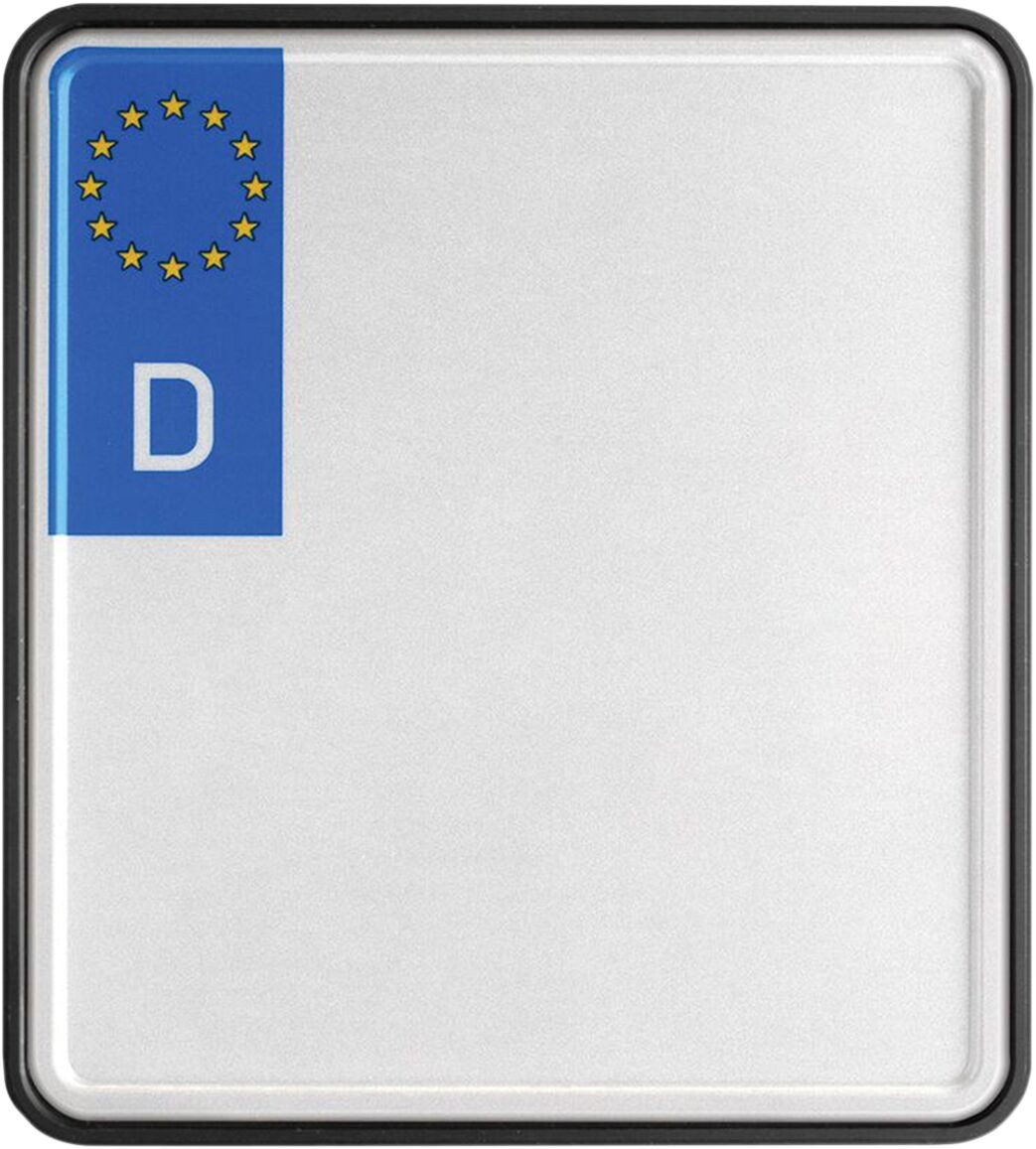 Heinz Bikes License Plate Frame Aluminum Black License Plate Frame Bk