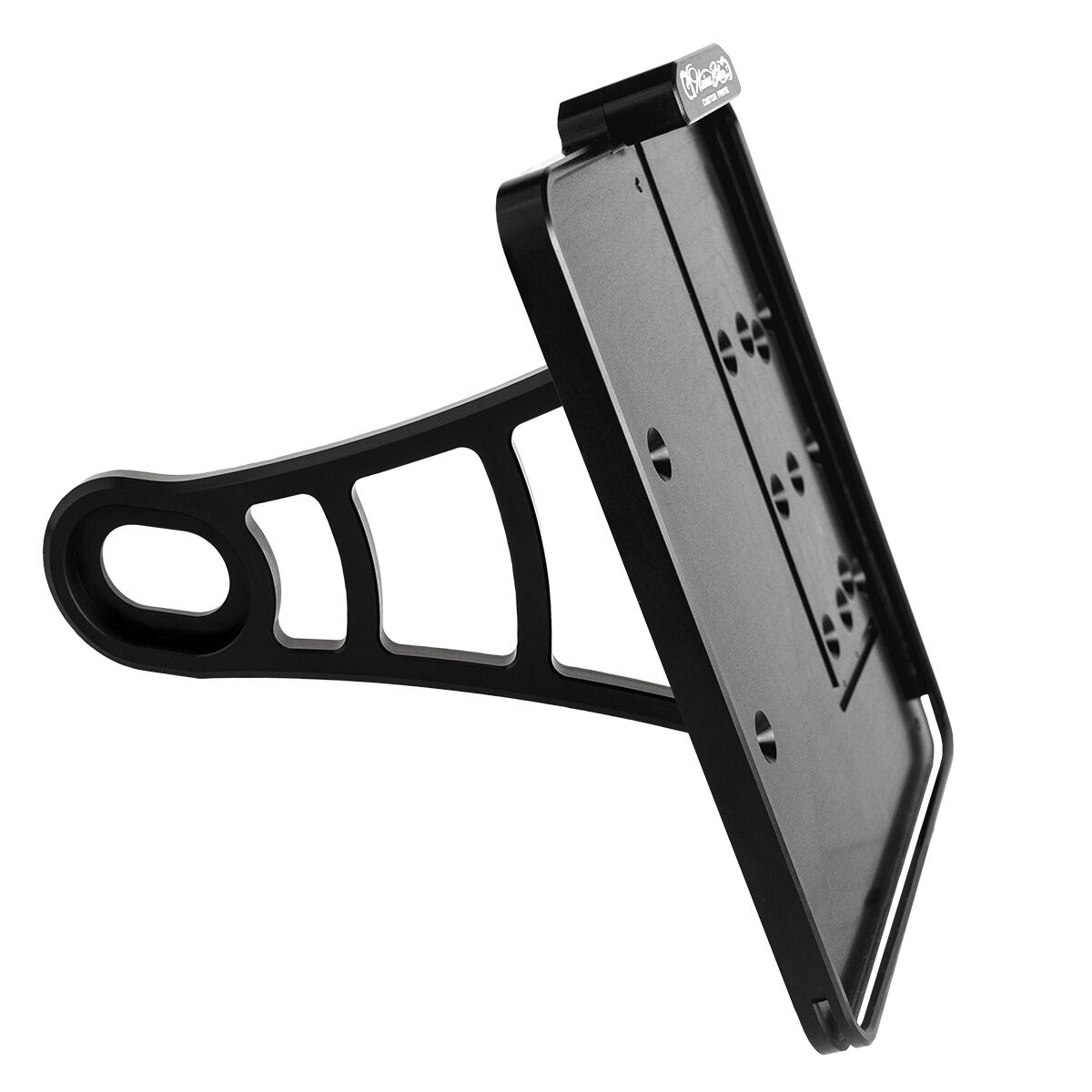 Heinz Bikes Side Mount License Plate Holder W/Tl Alum Black (Fxsb) Lic