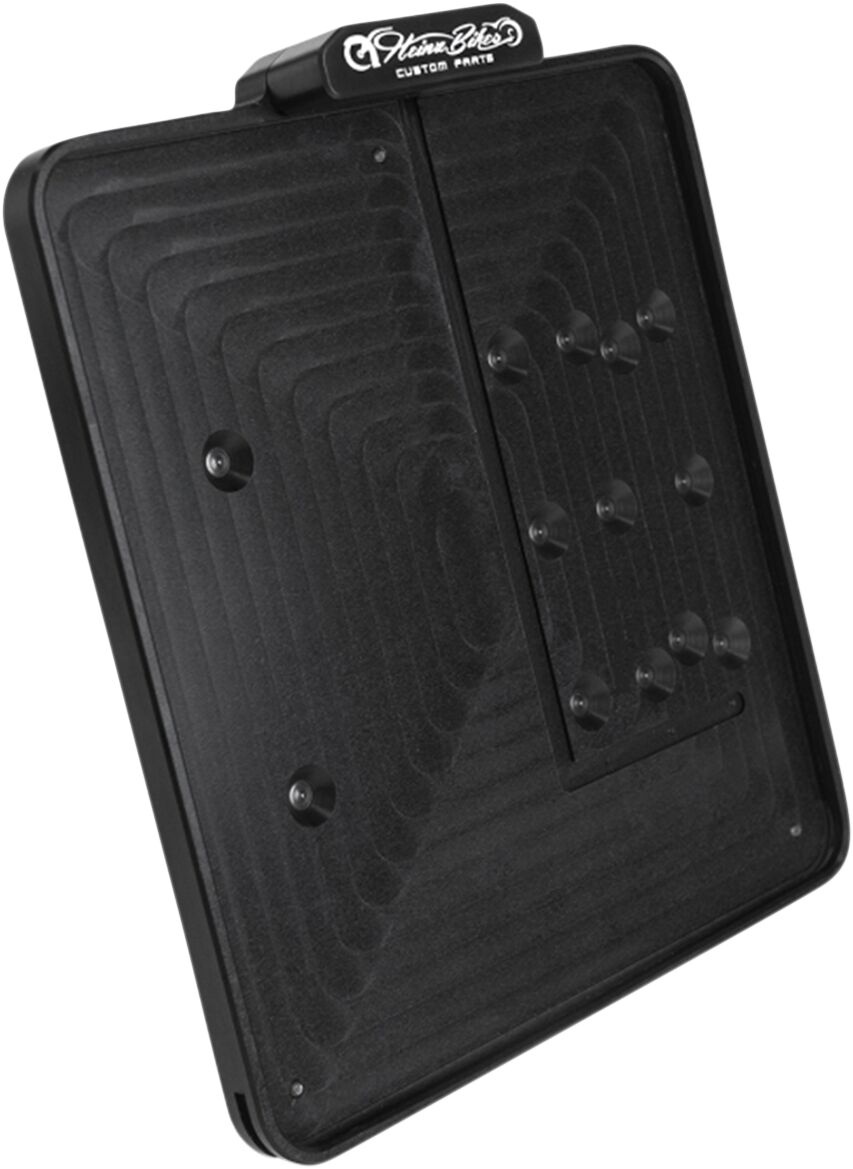 Heinz Bikes Slip-In License Plate Holder With Led Plate Light Black Li