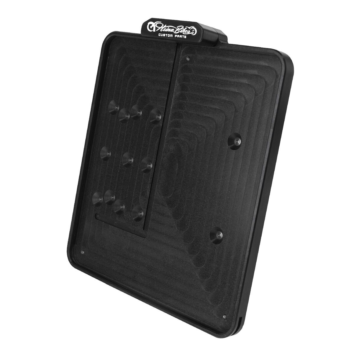 Heinz Bikes Slip-In License Plate Holder W/Led Plate Light Chrom (Ch)