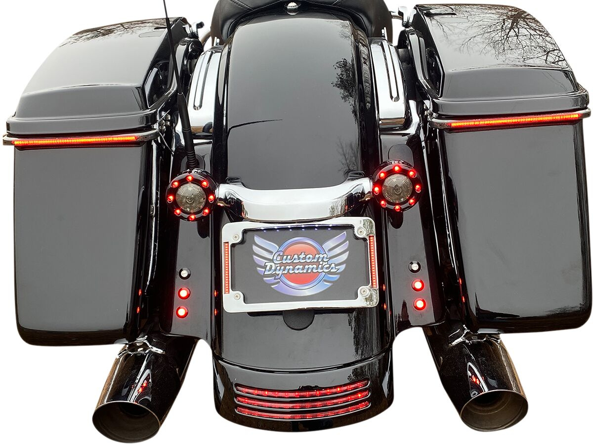 Custom Dynamics Frame Lp Flh Chrome Frame Lp Flh Chrome