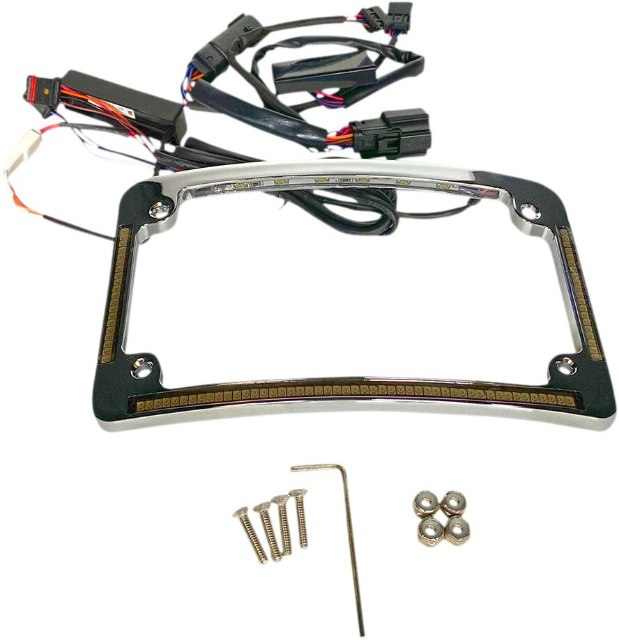 Custom Dynamics Frame Lp Flhx Chrome Frame Lp Flhx Chrome