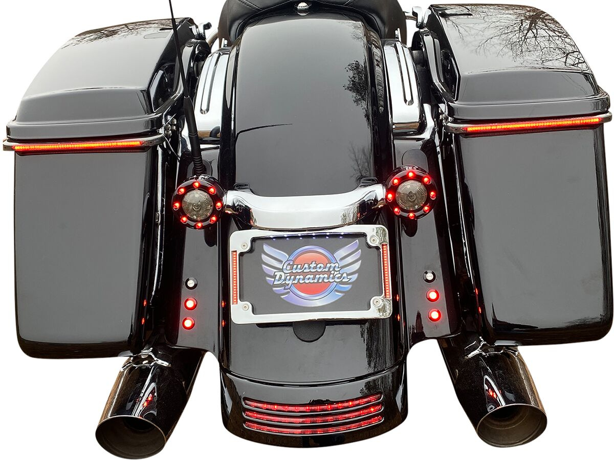 Custom Dynamics Frame Lp 10-13 Flhx Chrom Frame Lp 10-13 Flhx Chrom