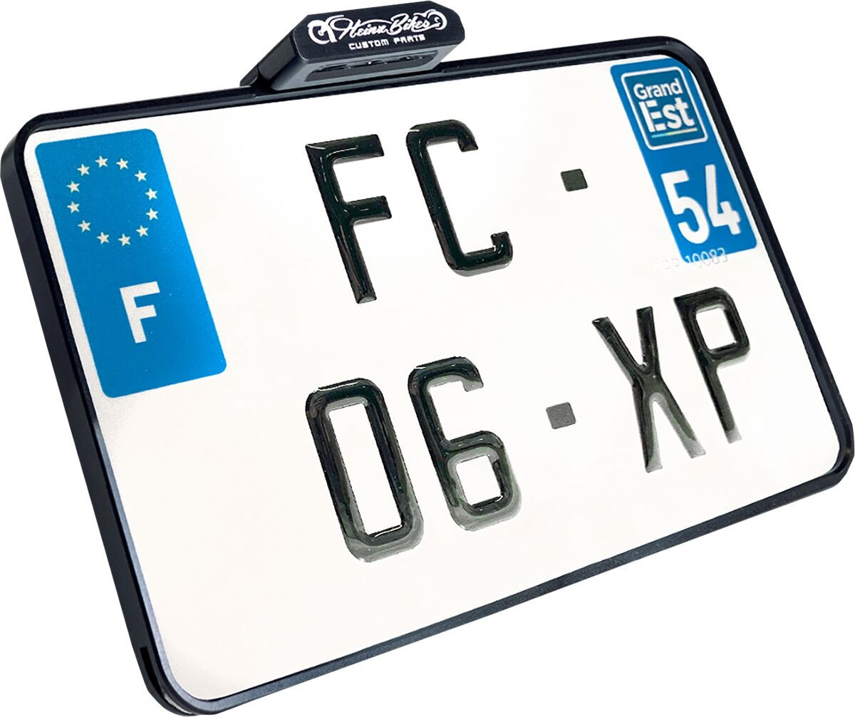 Heinz Bikes  Lic.Plt. W/Tl France