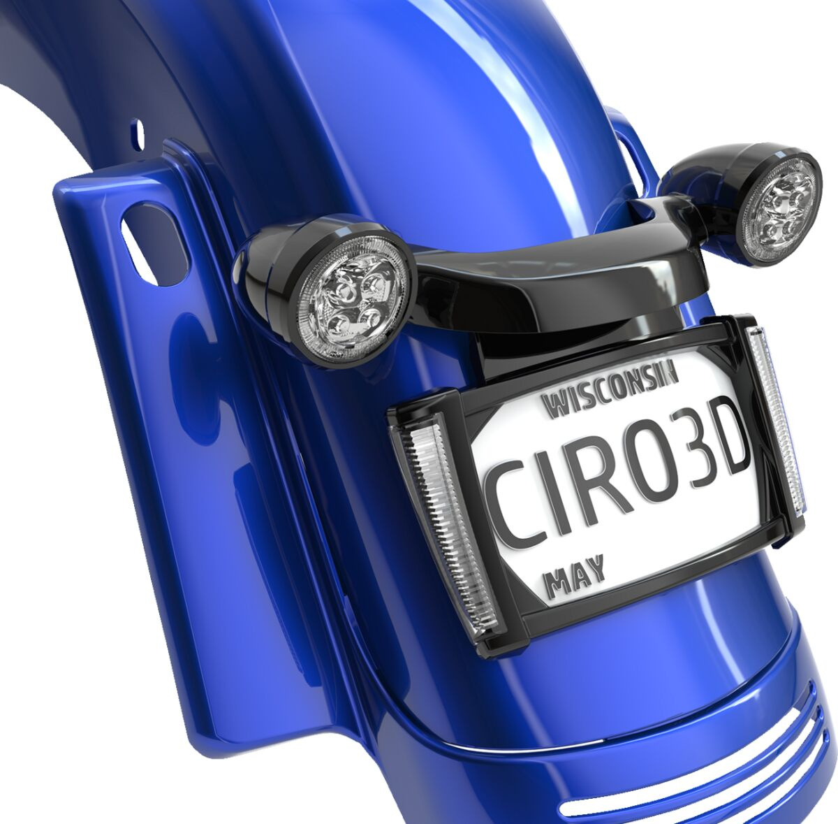 Ciro Frame Lp W/Leds Blk/Smk Frame Lp W/Leds Blk/Smk