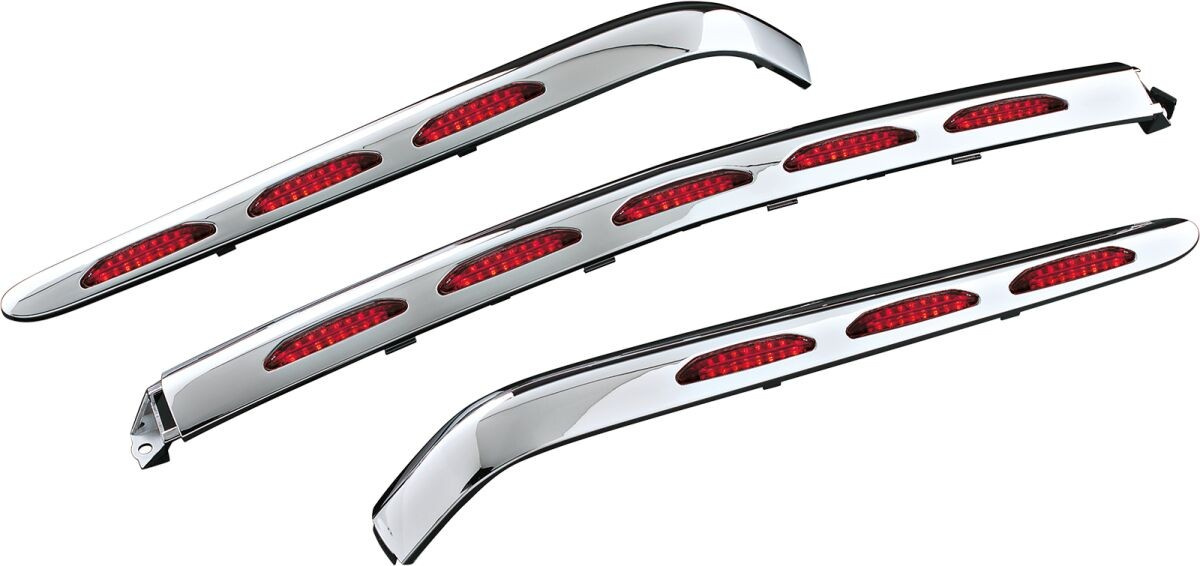Kuryakyn Led Lighted  Trunk Molding With Red Lens Light Trunk Molding